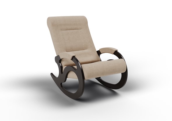 Кресло-качалка Вилла, ткань песок 11-Т-П в Орске - изображение