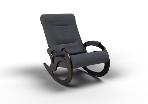 Кресло-качалка Вилла, ткань графит 11-Т-ГР в Орске - изображение