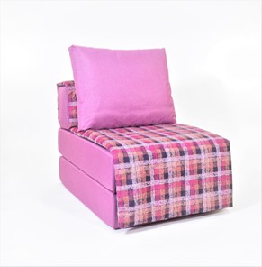 Бескаркасное кресло-кровать Харви, фуксия - квадро в Бузулуке
