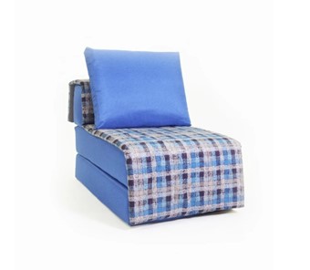 Бескаркасное кресло Харви, синий - квадро в Орске