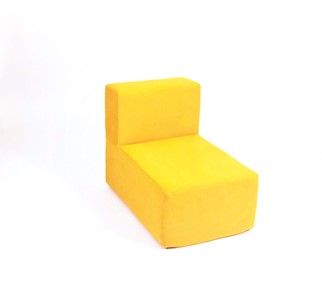Кресло Тетрис 50х80х60, желтое в Орске