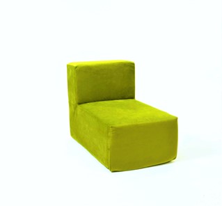 Кресло бескаркасное Тетрис 50х80х60, зеленый в Орске