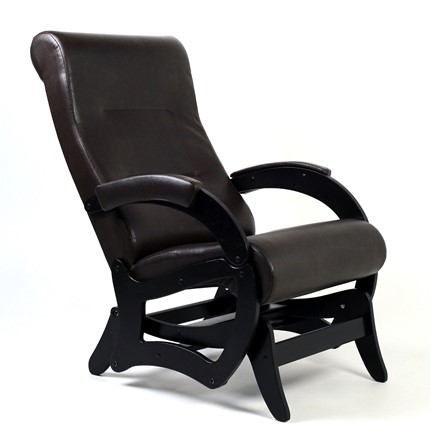 кресло-глайдер с маятниковым механизмом 35-К-В экокожа в Бузулуке - изображение