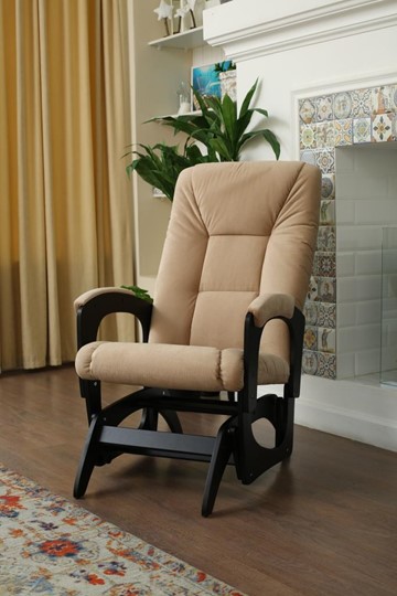 Кресло-качалка Леон маятниковая, ткань AMIGo песок 29-Т-П в Орске - изображение 4