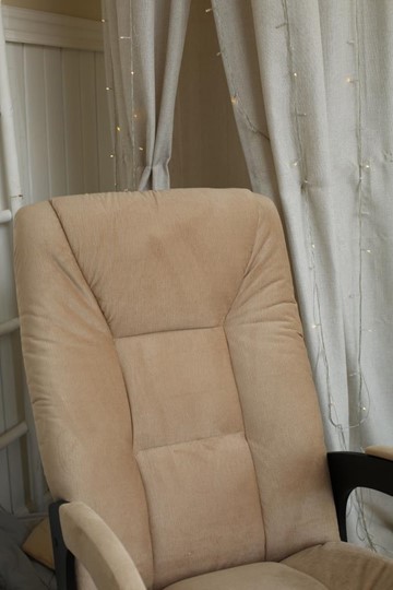 Кресло-качалка Леон маятниковая, ткань AMIGo песок 29-Т-П в Орске - изображение 7