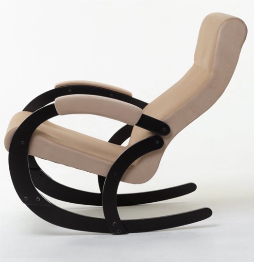 Кресло-качалка в гостиную Корсика, ткань Amigo Beige 34-Т-AB в Бузулуке - изображение 1