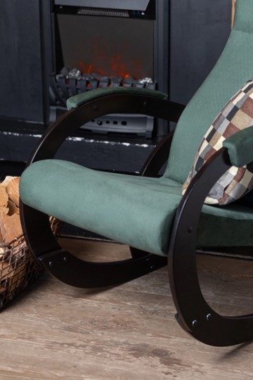 Кресло-качалка Корсика, ткань Amigo Green 34-Т-AG в Бузулуке - изображение 6