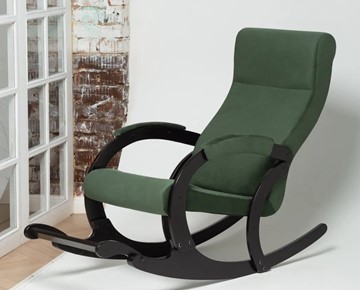 Кресло-качалка в гостиную Марсель, ткань Amigo Green 33-Т-AG в Бузулуке - предосмотр 3