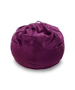Кресло-мешок Орбита, велюр, фиолетовый в Орске