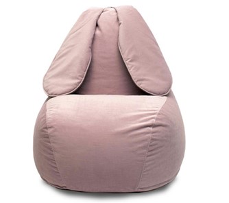 Кресло-мешок Зайка (длинные уши), розовый в Орске