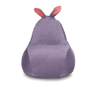 Кресло-мешок Зайка (короткие уши), сливовый в Бузулуке