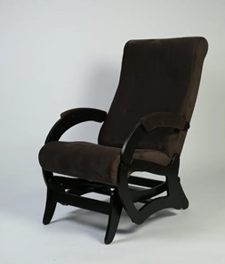 Кресло маятниковое Амелия, ткань шоколад 35-Т-Ш в Орске