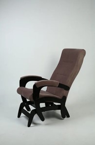 Кресло-качалка Версаль, ткань кофе с молоком 35-Т-КМ в Орске