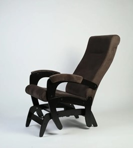 Кресло-качалка Версаль, ткань шоколад 36-Т-Ш в Орске