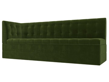 Кухонный диван Бриз, Зеленый (Микровельвет) в Орске