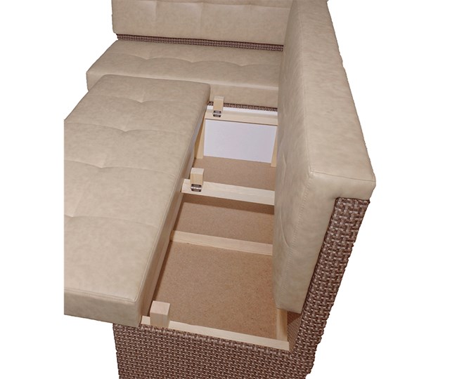 Кухонный угловой диван Нео КМ3 с механизмом 2000х1460 в Орске - изображение 8