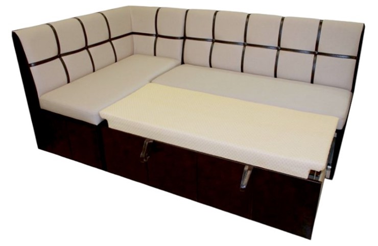 Угловой кухонный диван Квадро 5 со спальным местом в Орске - изображение 1