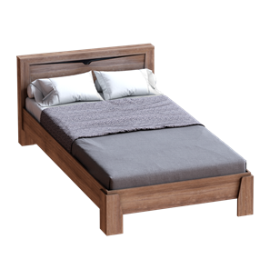 Кровать с основанием Соренто 1400, Дуб стирлинг в Орске