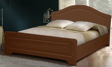 Кровать двуспальная Ивушка-5 2000х1800, цвет Итальянский орех в Орске
