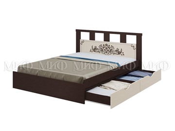 Кровать 2-спальная Жасмин 1600 с ящиками в Бузулуке