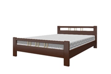 Спальная кровать Вероника-3 (Орех) 160х200 в Орске