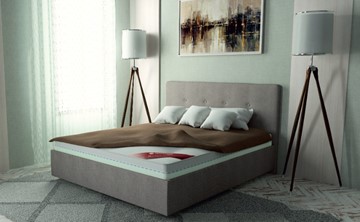 Двуспальная кровать с механизмом Флоренция 160х200 (с коробом) в Орске