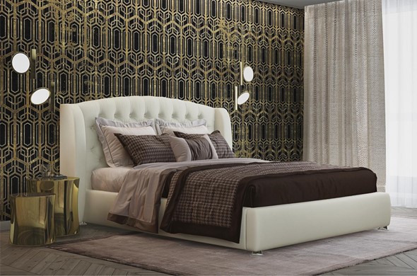 Кровать в спальню Сильва Модерн 180х200 (с основание) в Орске - изображение