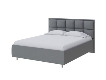 Кровать Chessy 160х200, Рогожка (Savana Grey (серый)) в Орске