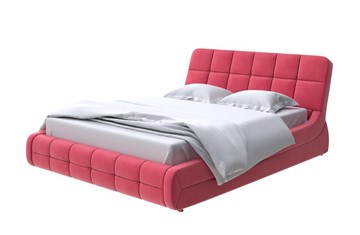 Кровать в спальню Corso-6 200х200, Велюр (Forest 13 Красный) в Орске
