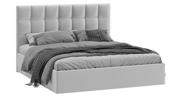 Кровать двуспальная Эмбер тип 1 (Велюр Confetti Silver) в Орске