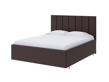 Кровать спальная Modern Large 140х200, Экокожа (Коричневый) в Орске