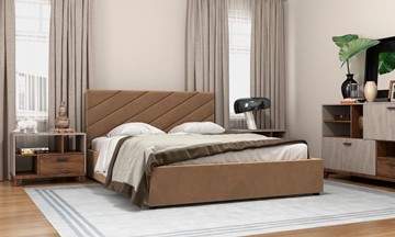 Кровать Юта 160х200 (вариант 3) с основанием в Бузулуке