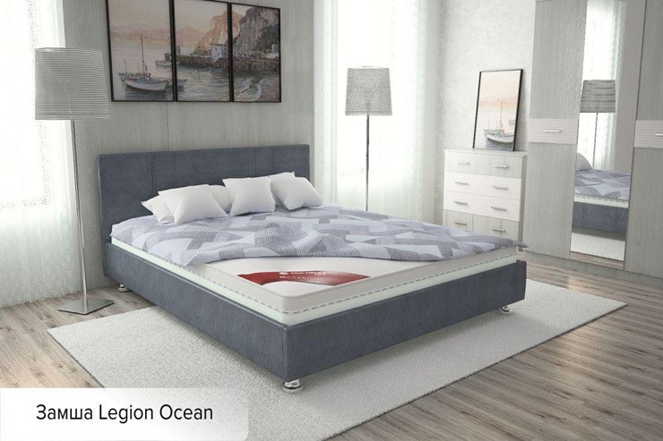 Кровать 2-спальная Вена 160х200 (с основанием) в Орске - изображение 4