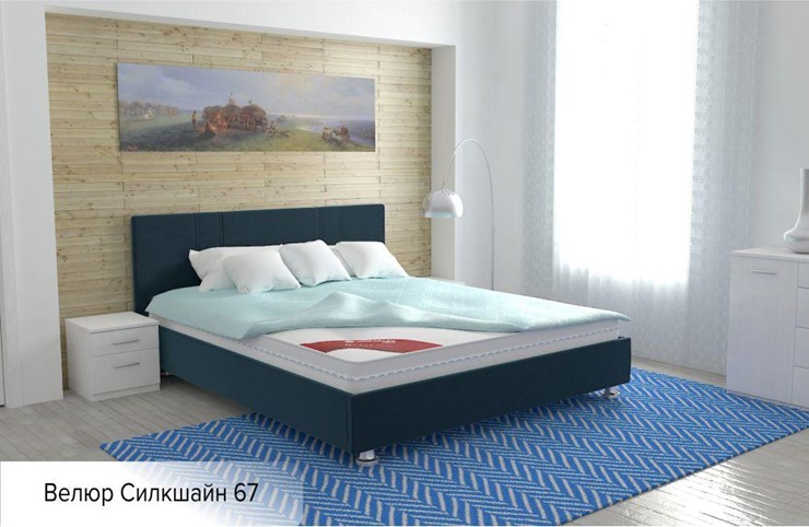Кровать двуспальная Вена 180х200 (с основанием) в Орске - изображение 13