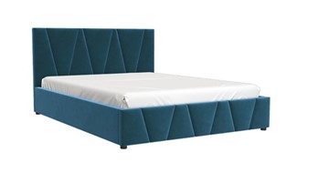 Двуспальная кровать Вендетта (вариант 1 велюр) 1600х2000 с основанием в Бузулуке