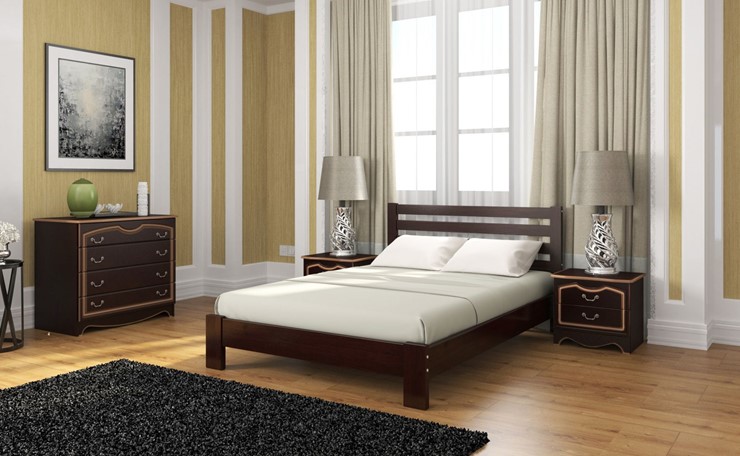 Кровать спальная Вероника (Белый Античный) 160х200 в Бузулуке - изображение 4