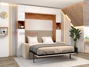 Кровать-шкаф с диваном Аделина 1400х2000 в Бузулуке