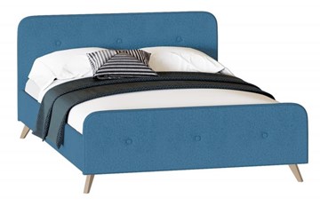 Кровать 1-спальная Сиерра 1200 (без основания) Аура голубой в Орске - предосмотр