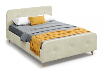Спальная кровать Сиерра 900 (с основанием) Торонто светло-бежевый в Орске