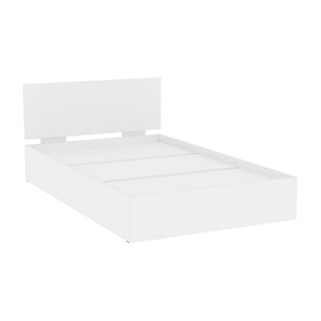 Кровать Алиса (L10) Белый, с основанием в Орске