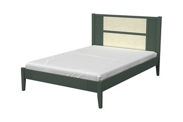 Кровать полутороспальная Бетти из массива сосны (Оливковый) 140х200 в Орске