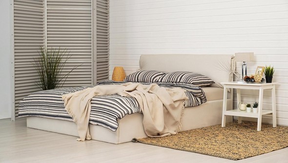 Полутороспальная кровать Керри 1400х2000 с подъёмным механизмом в Бузулуке - изображение