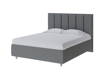 Полутороспальная кровать Routa 140х200, Рогожка (Savana Grey (серый)) в Бузулуке