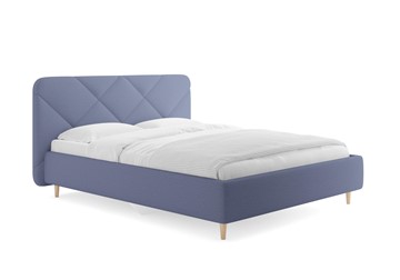 Кровать полутороспальная Taylor, Тедди синий 140х200 с основанием в Бузулуке