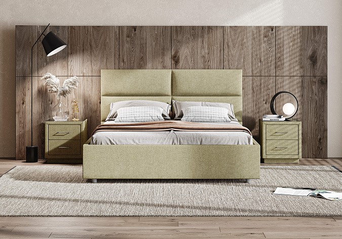 Спальная кровать Omega 180х190 с основанием в Бузулуке - изображение 1