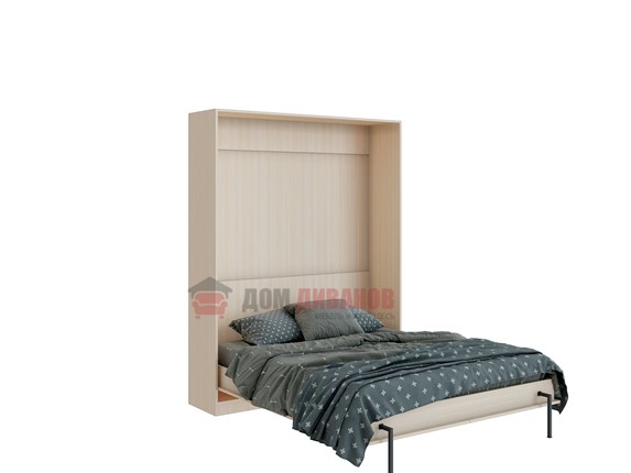 Кровать-шкаф Велена 3, 1600х2000, дуб молочный в Бузулуке - изображение