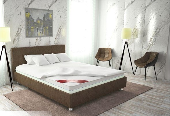 Кровать двуспальная Вена 180х200 (с основанием) в Орске - изображение