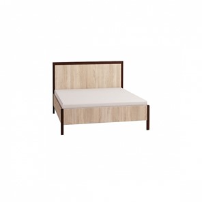 Спальная кровать Bauhaus 4 + 4.1 Основание с гибкими ламелями 1200, Металл, Дуб Сонома в Орске