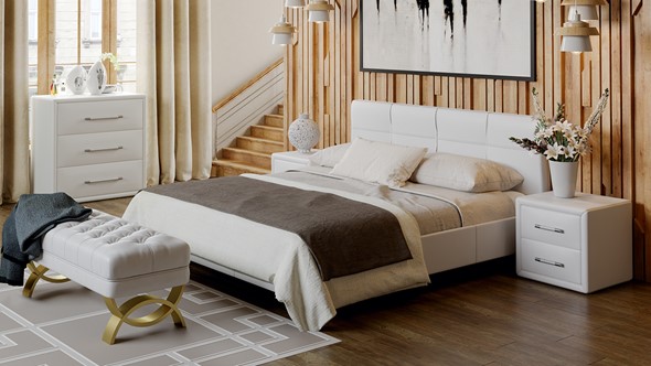 Гарнитур спальный Элис (Белый) в Бузулуке - изображение