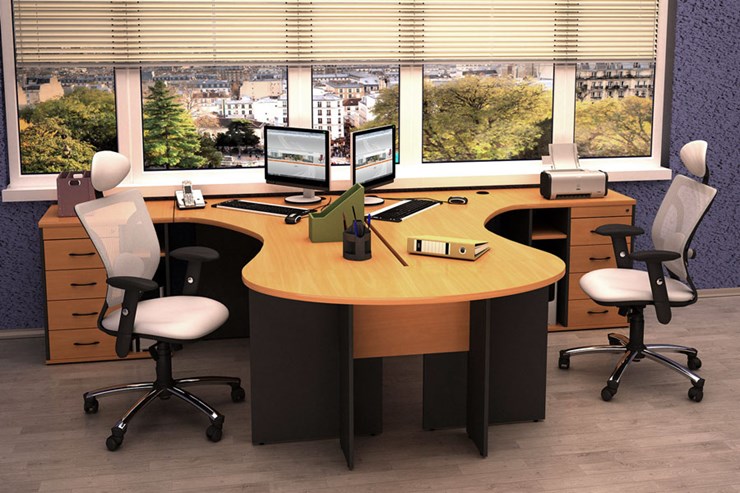 Комплект офисной мебели Moно-Люкс в Бузулуке - изображение